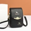 الهاتف المحمول حقيبة السيدات Crossbody رسول حقائب النساء حقيبة الكتف بسيطة الهاتف محفظة صغيرة بو الجلود حامل بطاقة الإناث محفظة