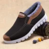 Men's Cotton Shoes Winter Slip on Leisure Shoe Comfortable Plush Thickened Comfortable and Warm Walking Shoes Boots Male Loafer