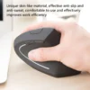 ماوس عمودي مريح Warvank FK12 قابل لإعادة الشحن، يعمل بتقنية 2.4G، سلكي وصامت، مناسب لأجهزة الكمبيوتر المحمولة وأجهزة الكمبيوتر المكتبية.