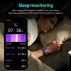 ساعة ذكية للرجال من Xiaomi Mijia، مقاومة للماء IP68 و5ATM، مخصصة للرياضة في الهواء الطلق، تتضمن جهاز تعقب للياقة البدنية ومراقبة الصحة، شاشة 1.81 بوصة، دعم لمكالمات Bluetooth.