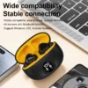 سماعات رأس لاسلكية S510 TWS، سماعات أذن مع شاشة رقمية وصوت ستيريو، متوافقة مع Bluetooth لجهاز Xiaomi، جديدة.