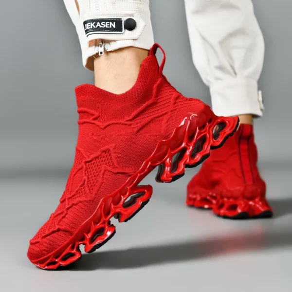 kf-Sd9b4918a224d435b877f5c0b06657ed3Q أحذية الرجال أحذية رياضية أحذية رجالي عادية تنس أحذية فاخرة للسباق بها متنفس للقدم