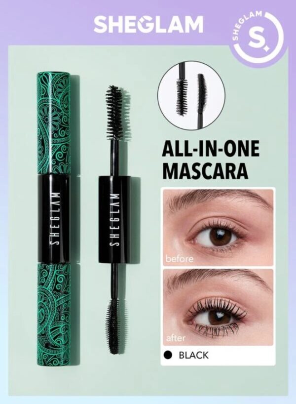 2 BRUSHES, 1 MASCARA – MAXIMUM LASH POWER! 🔥