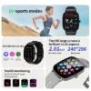 kf-S23f0d168709a44e29f06989e044926474 Aiweile AW63 Smartwatch الرجال 2.01 بوصة شاشة Smarthwhatch 2024 سوار لياقة بدنية الرياضة سماعة لاسلكية تعمل بالبلوتوث دعوة هدية جديدة PK LT10